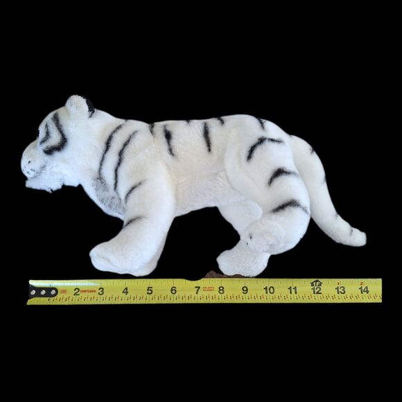 Siegfried & Roy White Tiger Plush Standing Stuffed Animal 1994 Petting Zoo Small - Picture 14 of 16